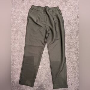 Grace Karin Olive/Army Green Trousers/Pants, M